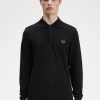 Uomo FRED PERRY Polo | Polo Manica Lunga Pique