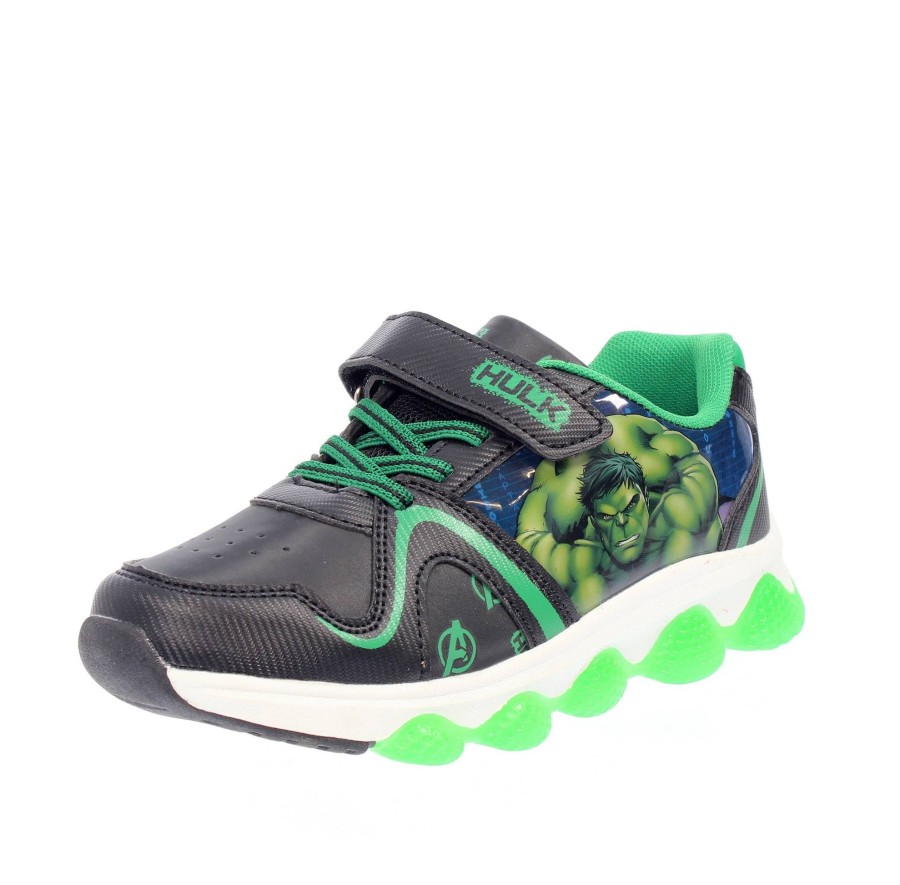 Junior DISNEY Sneakers | Hulk - Sneakers Con Luci E Strappo