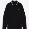 Uomo FRED PERRY Polo | Polo Manica Lunga Pique