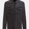 Uomo GUESS Camicie | Truckee Ls Shirt - Camicia Jeans Slim