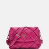 Donna GUESS Borse A Tracolla | Zaina Flap Shoulder Bag - Borsa A Tracolla Intrecciata