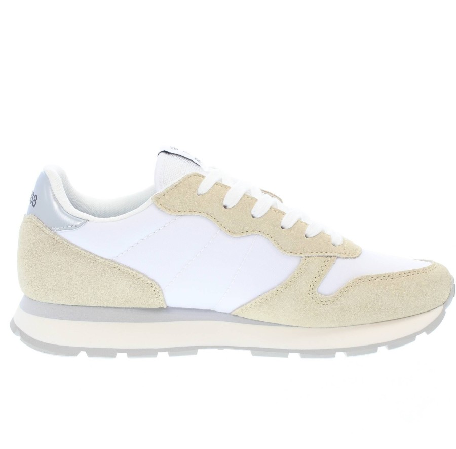 Donna SUN 68 Sneakers | Ally Gold Silver