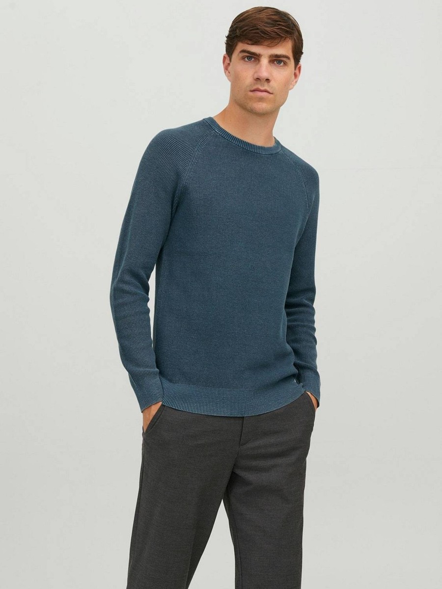 Uomo JACK & JONES Maglieria | Matt Knit Crew Neck - Pullover Girocollo