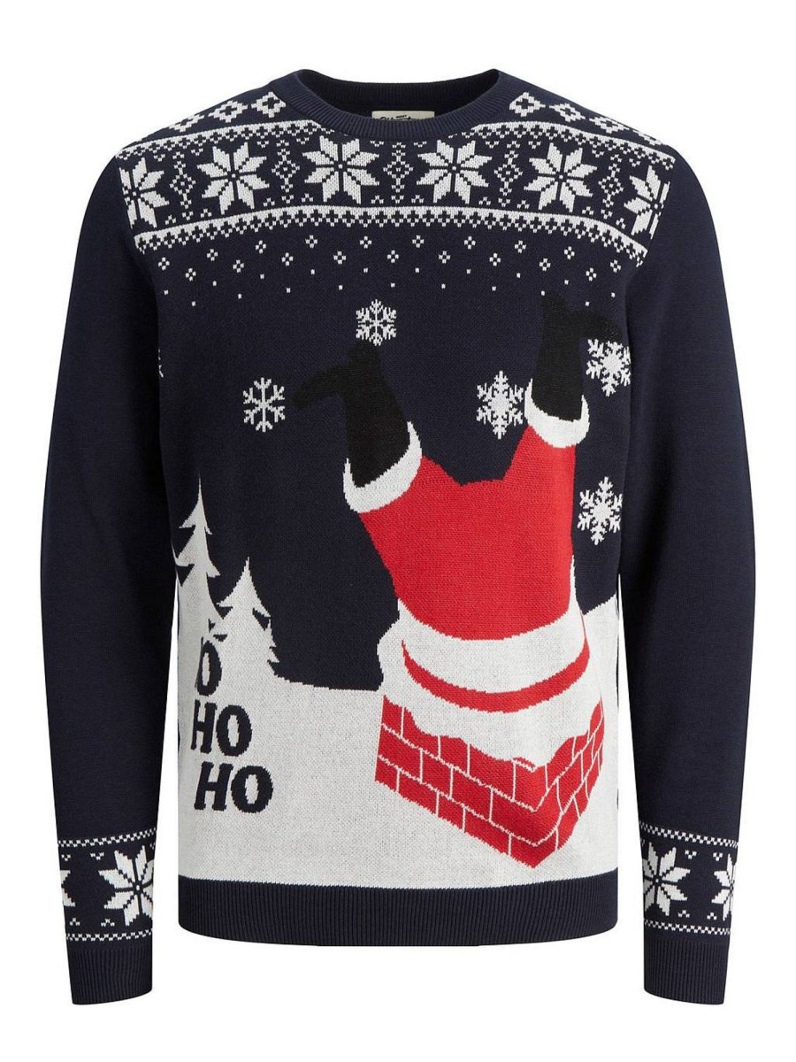 Uomo JACK & JONES Maglieria | Jorrexmas - Pullover Natalizio