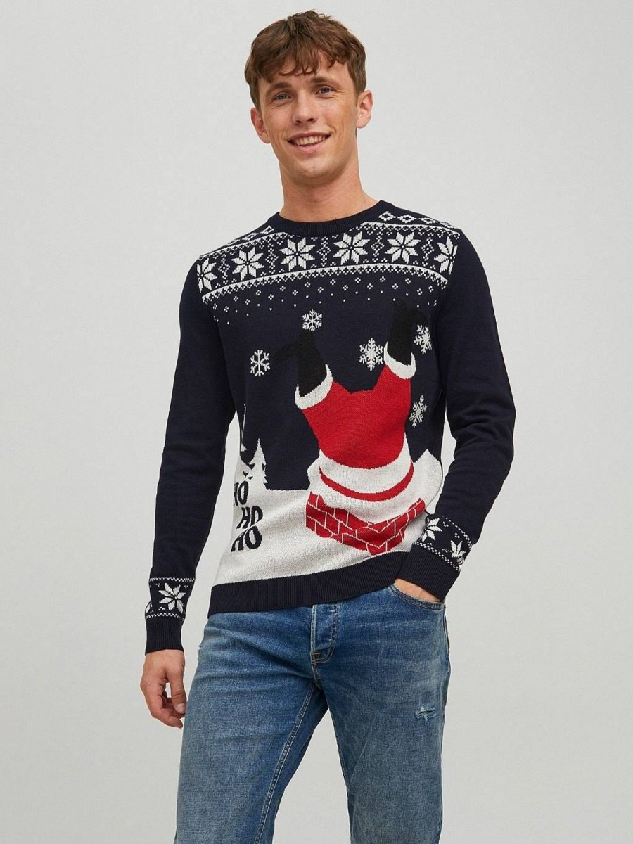 Uomo JACK & JONES Maglieria | Jorrexmas - Pullover Natalizio