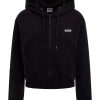 Donna GUESS Felpe | Corine Full Zip Sweatshirt - Felpa Con Cappuccio