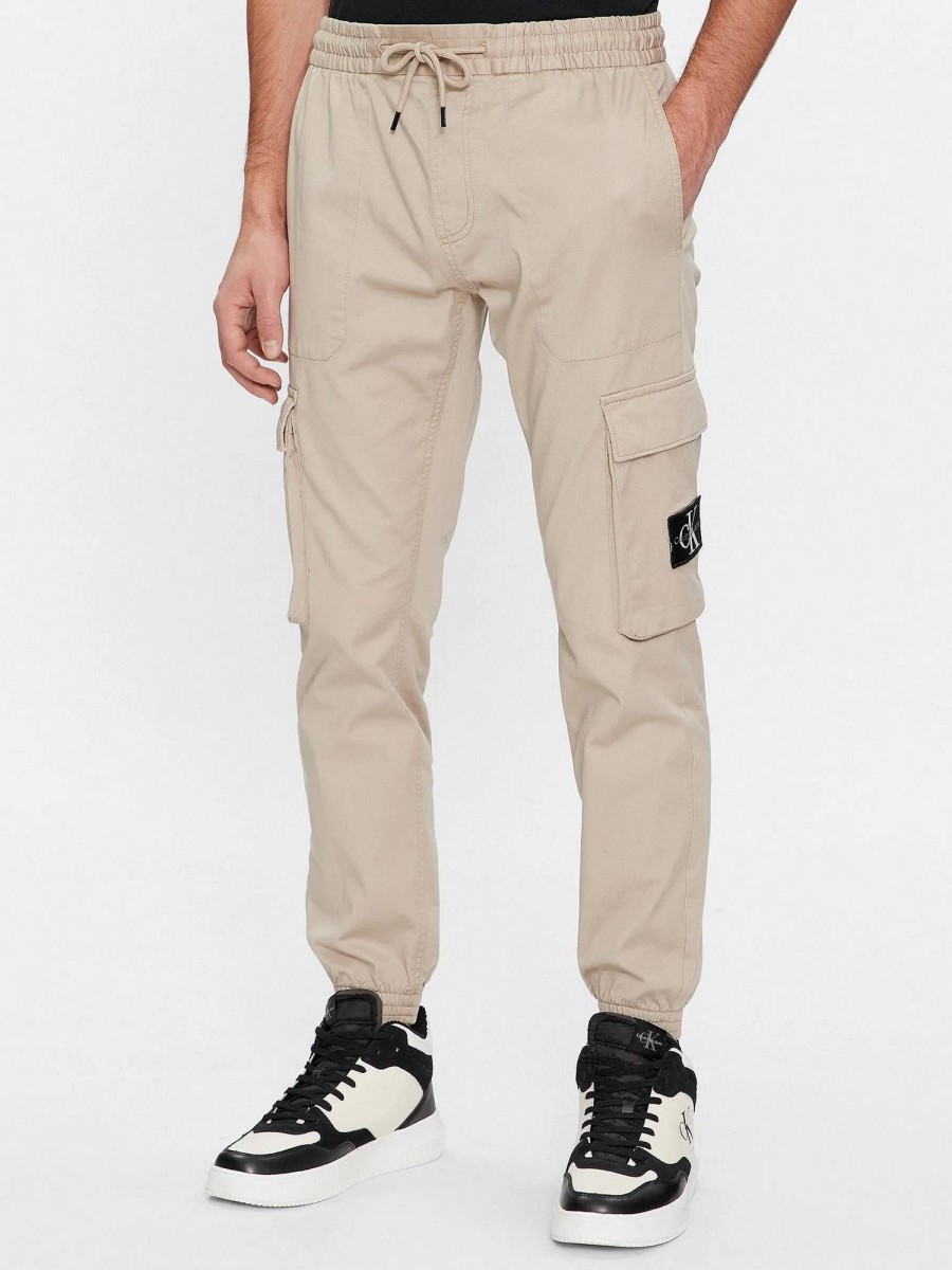 Uomo CALVIN KLEIN JEANS Pantaloni | Skinny Washed Cargo Pant - Pantaloni