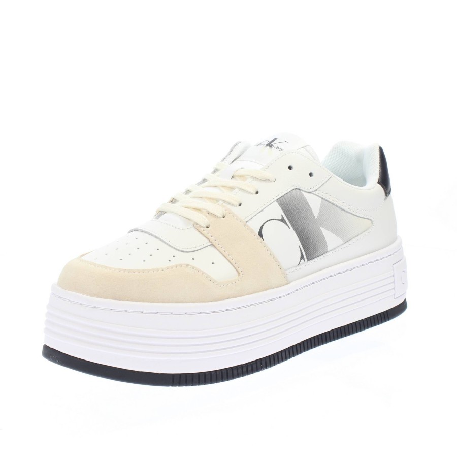 Donna CALVIN KLEIN JEANS Sneakers | Bold Flatform Low - Sneakers In Pelle