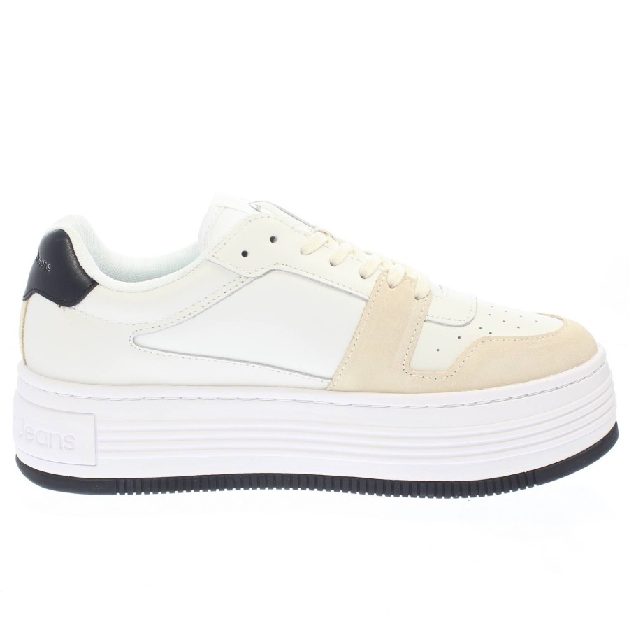 Donna CALVIN KLEIN JEANS Sneakers | Bold Flatform Low - Sneakers In Pelle