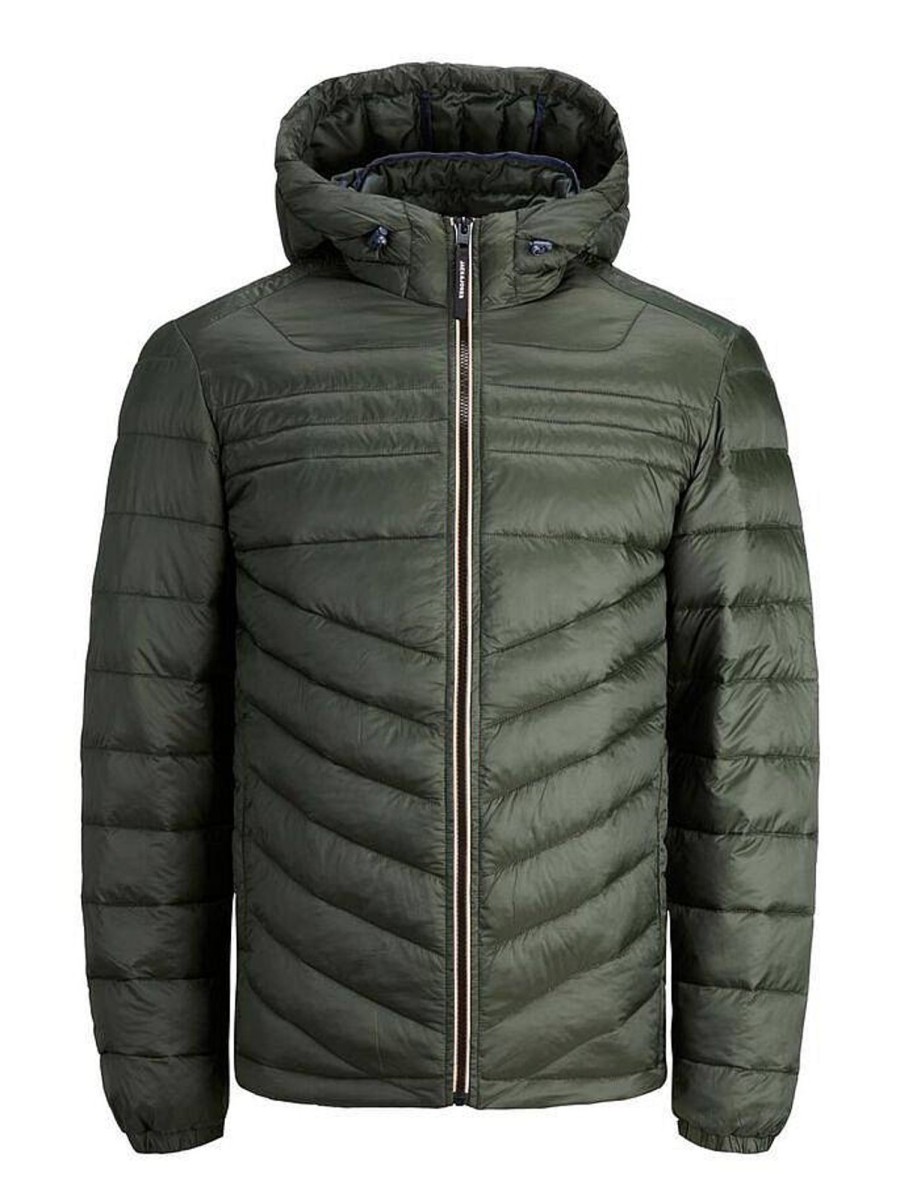 Uomo JACK & JONES Giubbotti E Cappotti | Hero Puffer Hood - Piumino Con Cappuccio