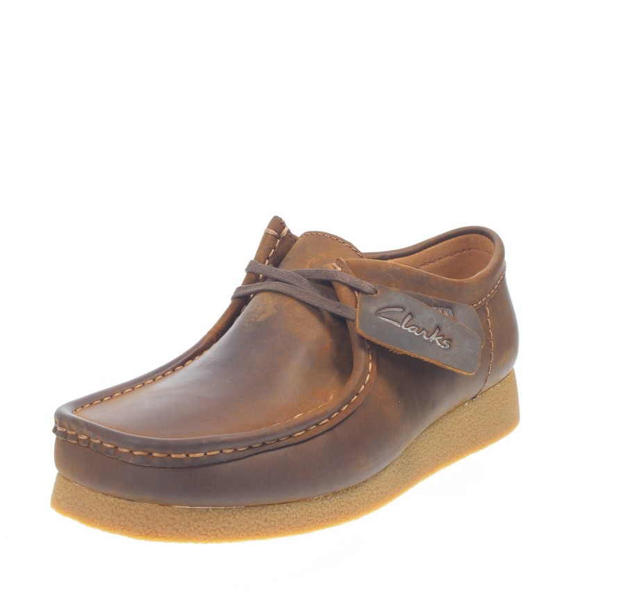 Uomo CLARKS Stringate | Wallabee Evo - Mocassini Stringati In Pelle