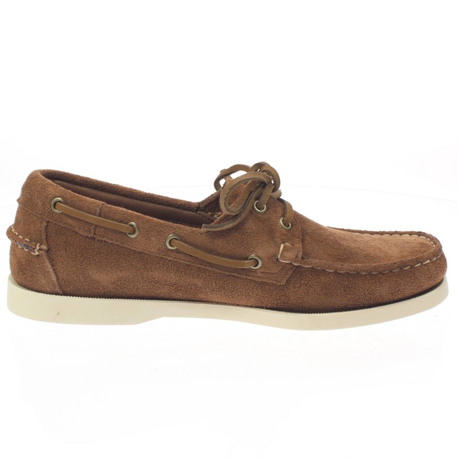 Uomo SEBAGO Scarpe Da Barca | Docksides Portland Flesh Out - Vela In Suede