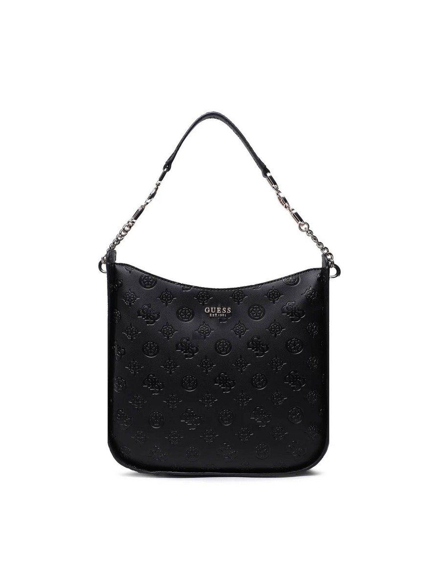 Donna GUESS Borse A Spalla | Galeria Hobo - Borsa A Spalla Logo Impresso