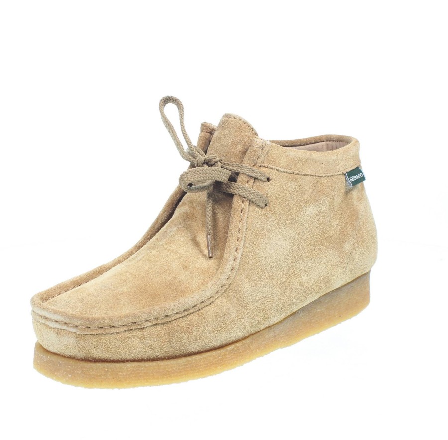 Uomo SEBAGO Stringate | Koala Mid - Mocassini Stringati In Suede