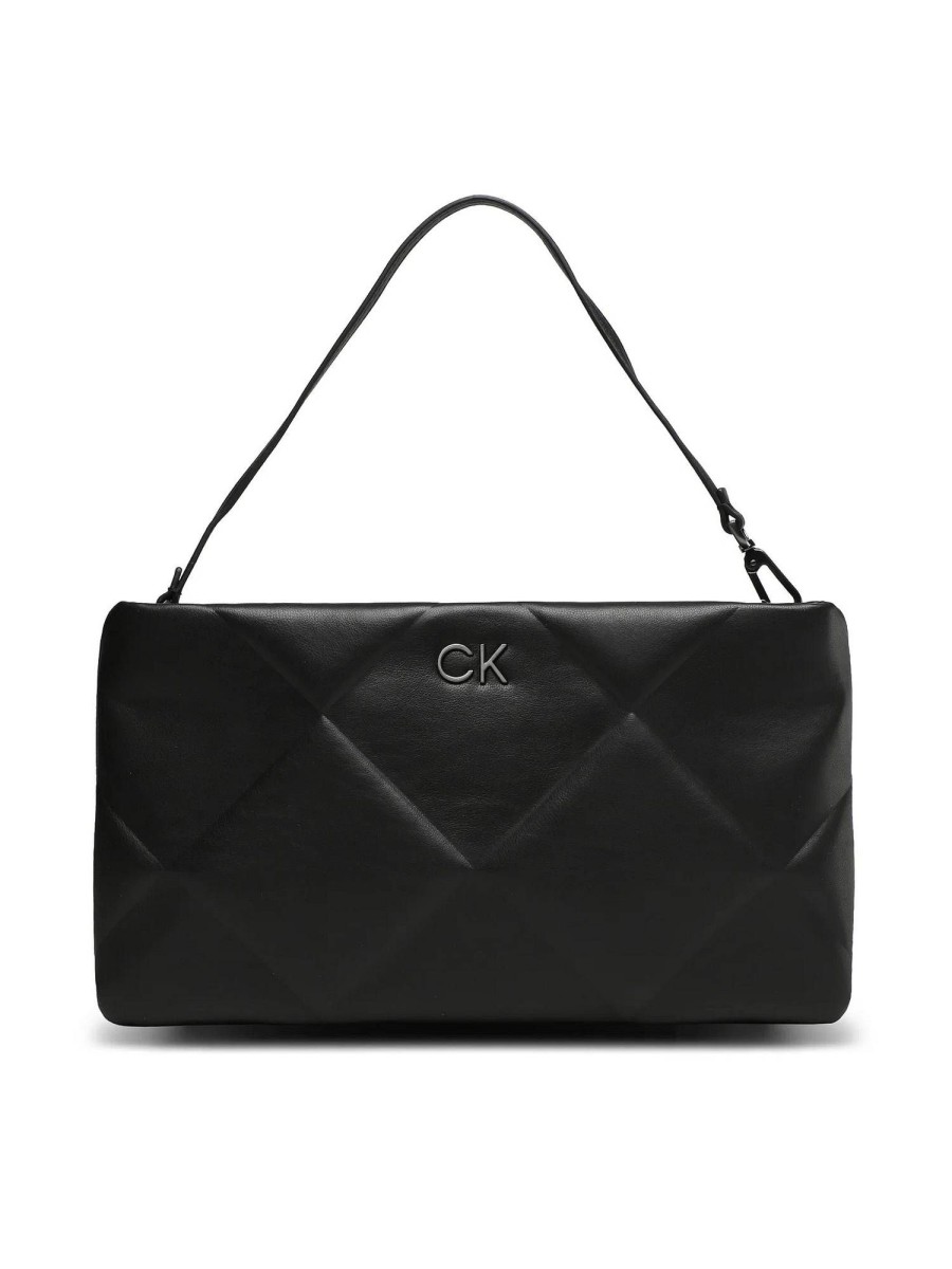 Donna CALVIN KLEIN JEANS Borse A Spalla | Re-Lock Quilt Clutch - Borsetta Trapuntata