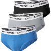 Uomo NIKE Underwear | Everyday Cotton Stretch Brief - 3Pk Slip