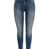 Donna ONLY Denim Jeans | Blush - Mid Ankle Jeans Skinny Fit