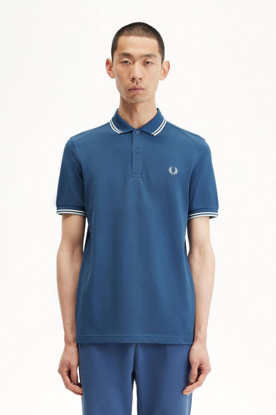 Uomo FRED PERRY Polo | Polo Manica Corta Slim Fit