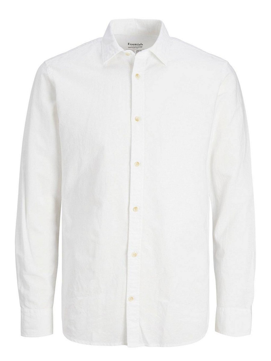 Uomo JACK & JONES Camicie | Summer Shirt - Camicia Misto Lino