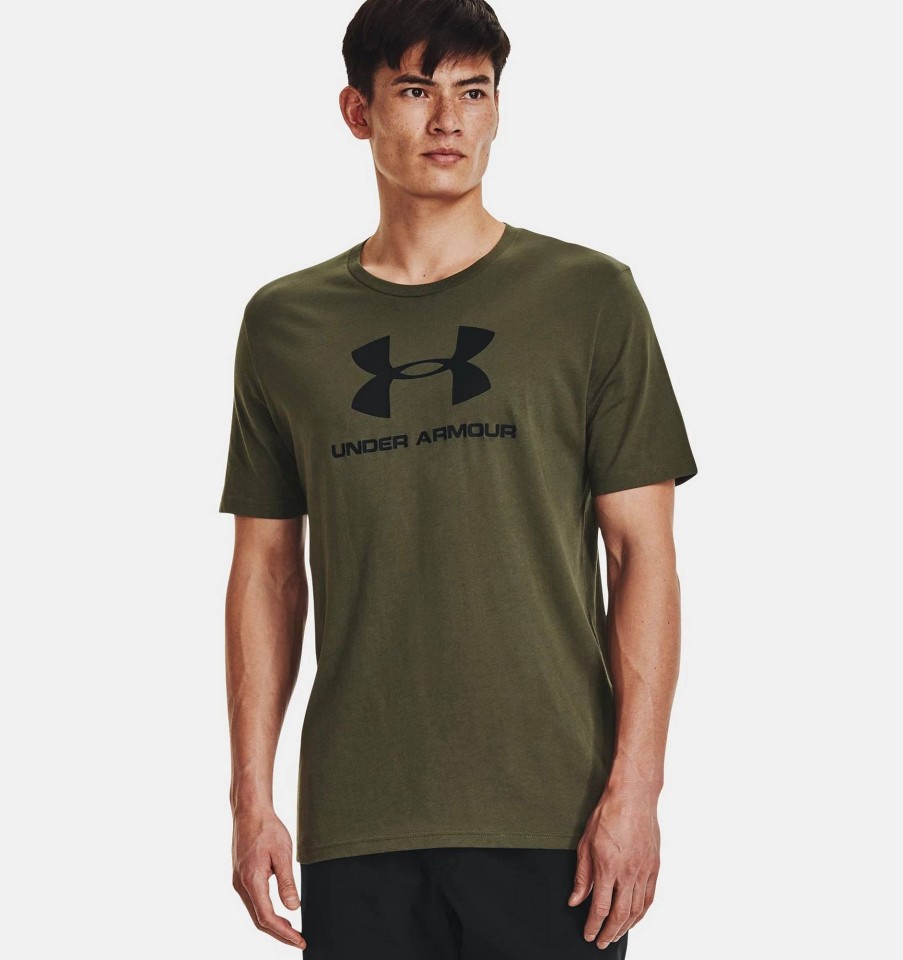 Uomo UNDER ARMOUR T-Shirts | Tee Big Sportstyle Logo - T-Shirt A Manica Corta