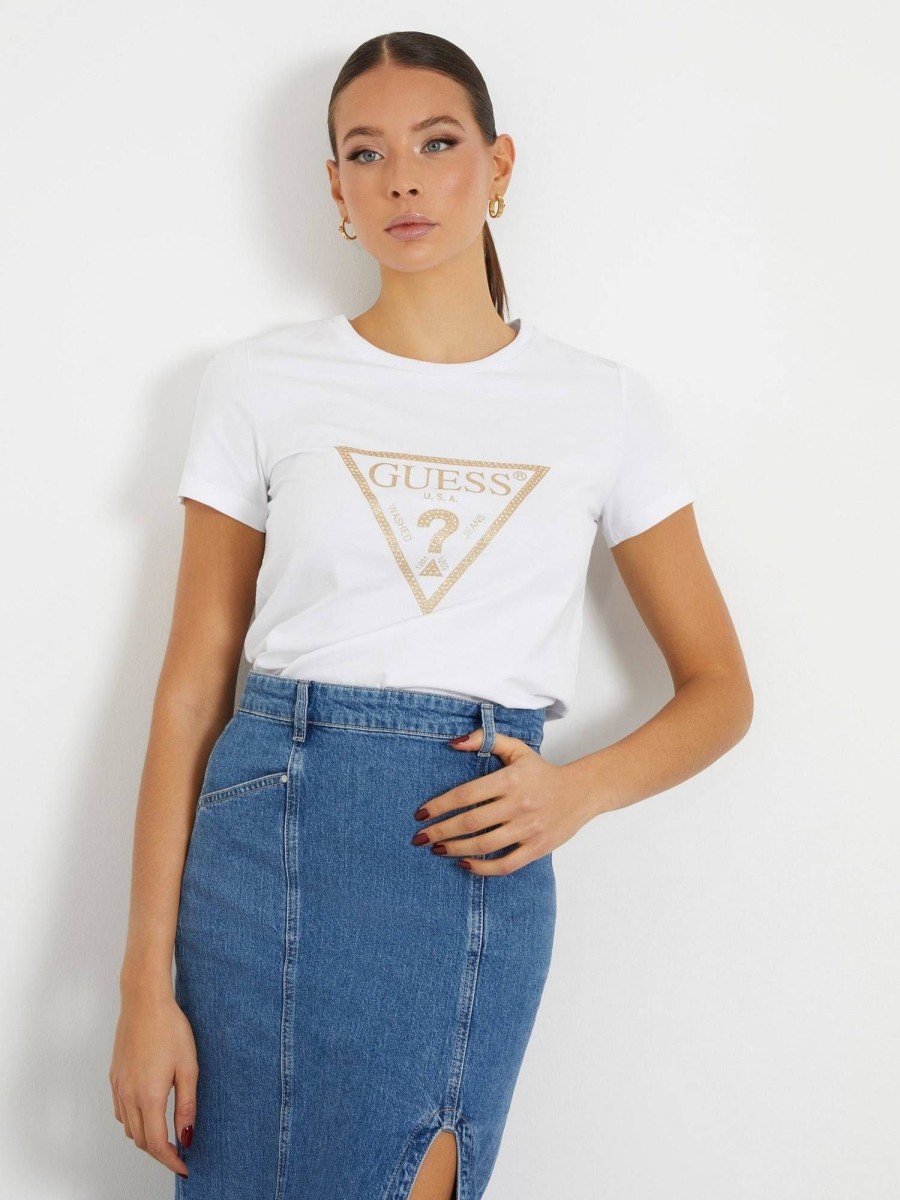 Donna GUESS T-Shirts | T-Shirt Gold Triangle