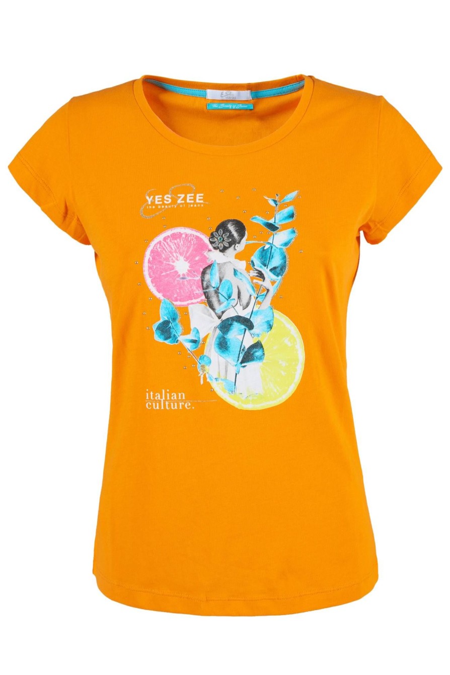 Donna YES ZEE T-Shirts | T-Shirt Manica Corta Stampa