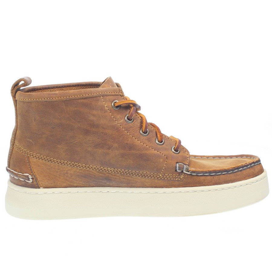 Uomo SEBAGO Sneakers | Brig - Sneakers Alte In Pelle