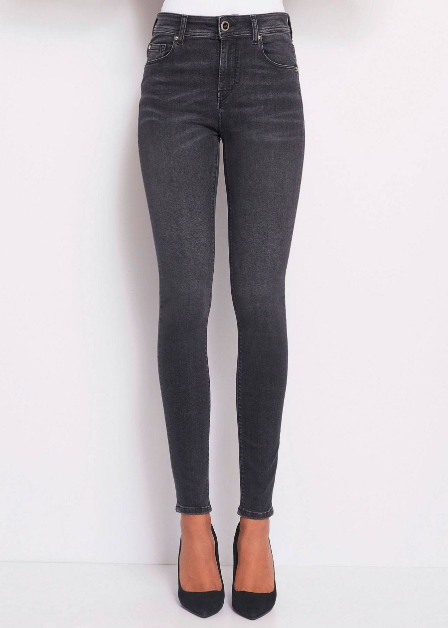 Donna GAUDI' Denim Jeans | Jeggings In Cotone Stretch