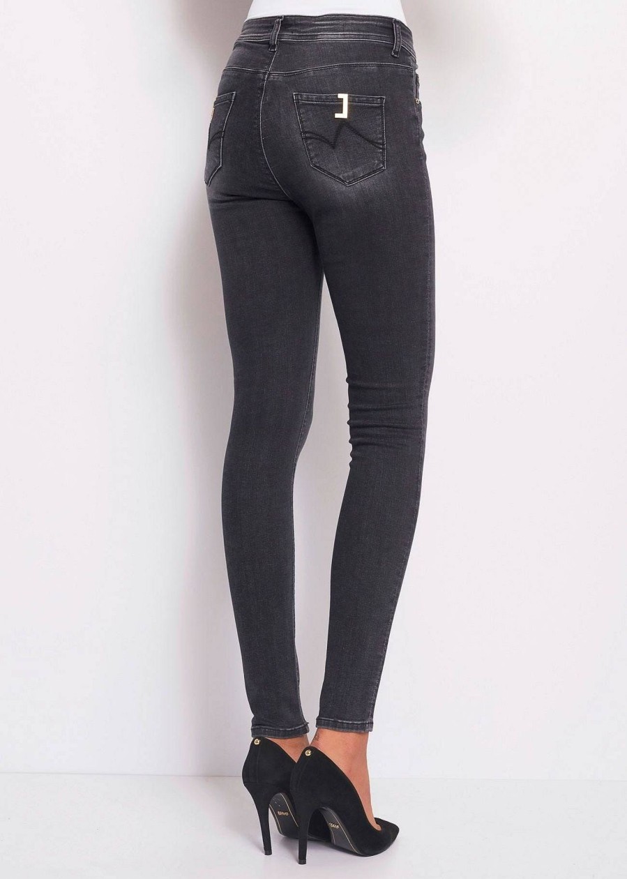 Donna GAUDI' Denim Jeans | Jeggings In Cotone Stretch