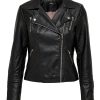 Donna ONLY Giubbotti E Cappotti | Onlgemma - Faux Leather Biker Otw