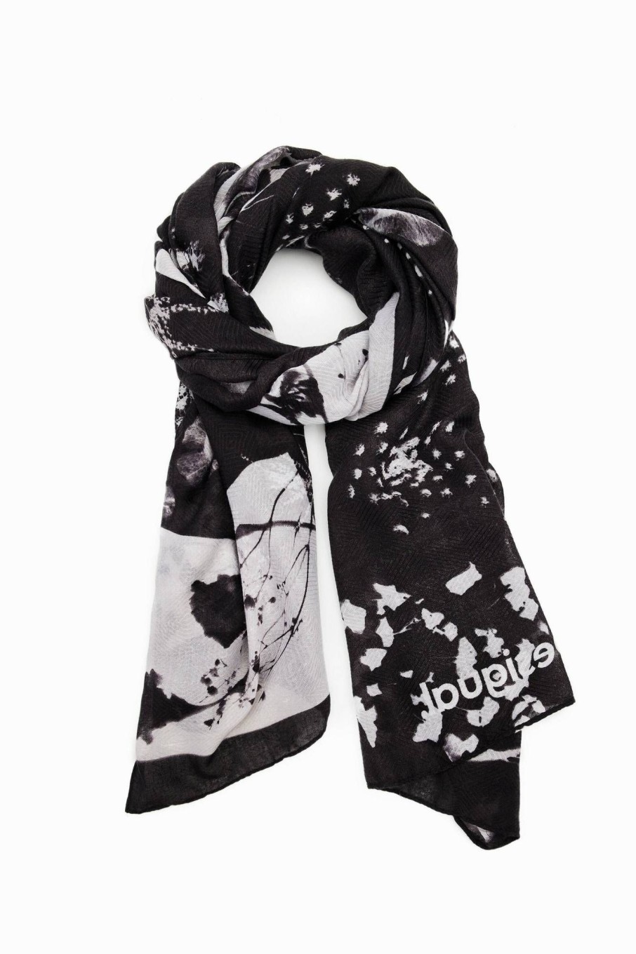 Donna DESIGUAL Sciarpe E Foulard | Foulard Rettangolare Con Stampa