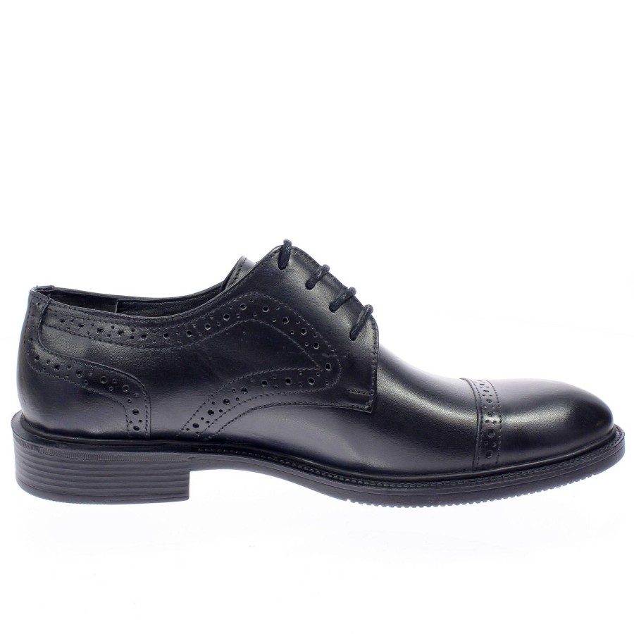 Uomo GIAN MARCO VENTURI Stringate | Stringate Brogue In Pelle