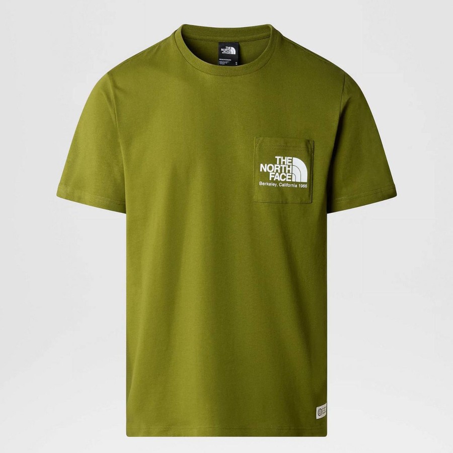 Uomo THE NORTH FACE T-Shirts | Tee Barkley California Pocket