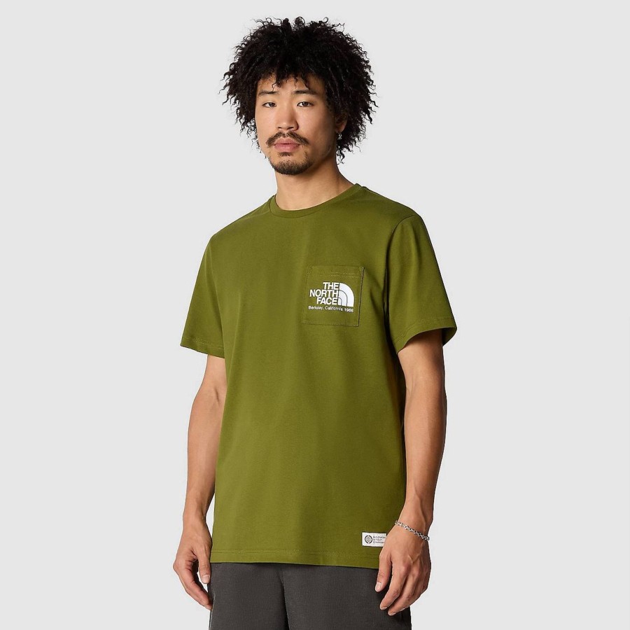 Uomo THE NORTH FACE T-Shirts | Tee Barkley California Pocket