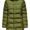 Donna ONLY Giubbotti E Cappotti | Lina Puffer Coat - Parka Trapuntato Con Cappuccio