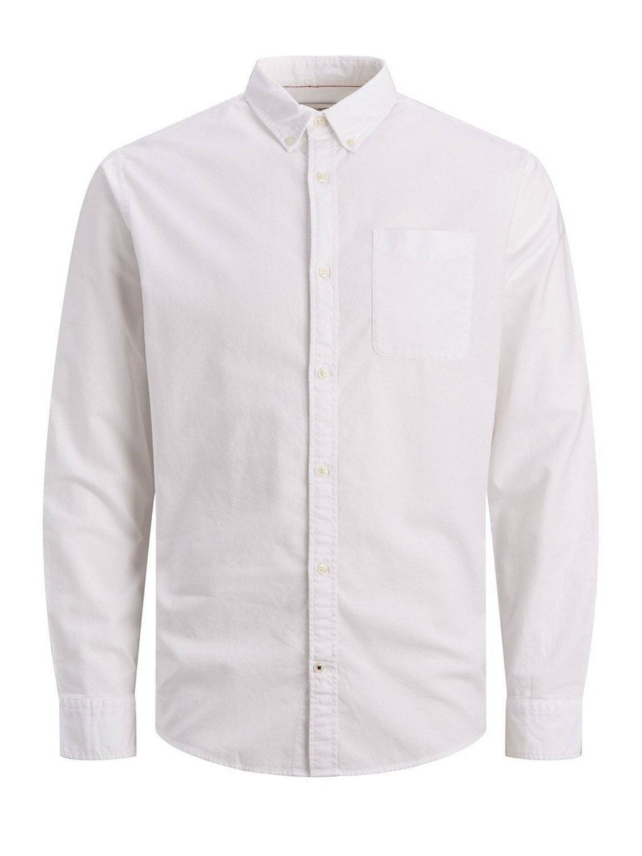 Uomo JACK & JONES Camicie | Oxford Shirt - Camicia Slim