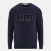 Uomo GUESS Maglieria | Virgil Ls Cn Logo Sweater - Maglione Misto Lana