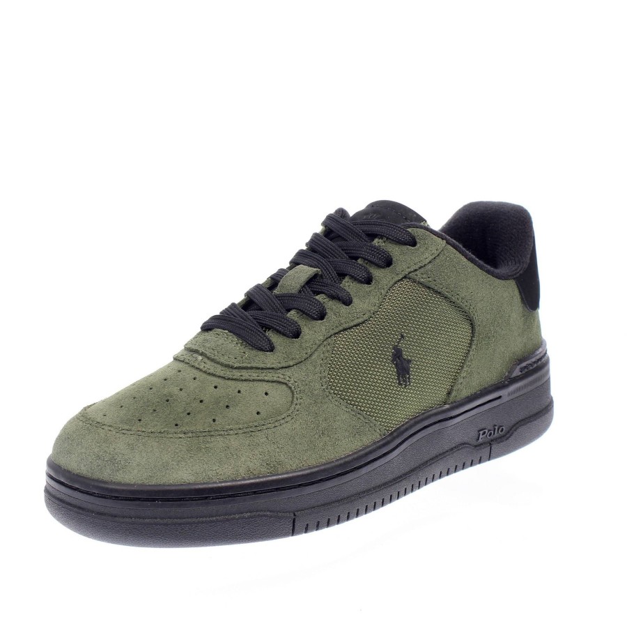 Uomo RALPH LAUREN Sneakers | Master Court - Sneakers Alte In Suede