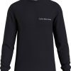 Uomo CALVIN KLEIN JEANS T-Shirts | Istitutional Back Logo Ls Tee - Maglia