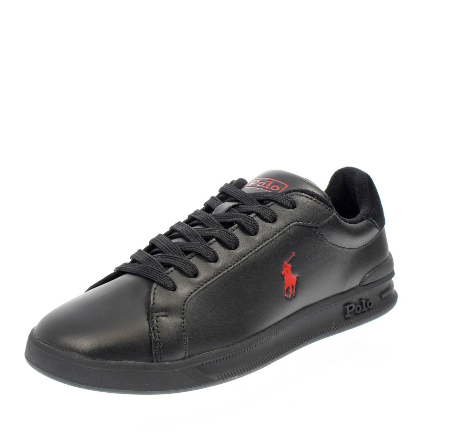 Uomo RALPH LAUREN Sneakers | Heritage Court - Sneakers Basse In Pelle