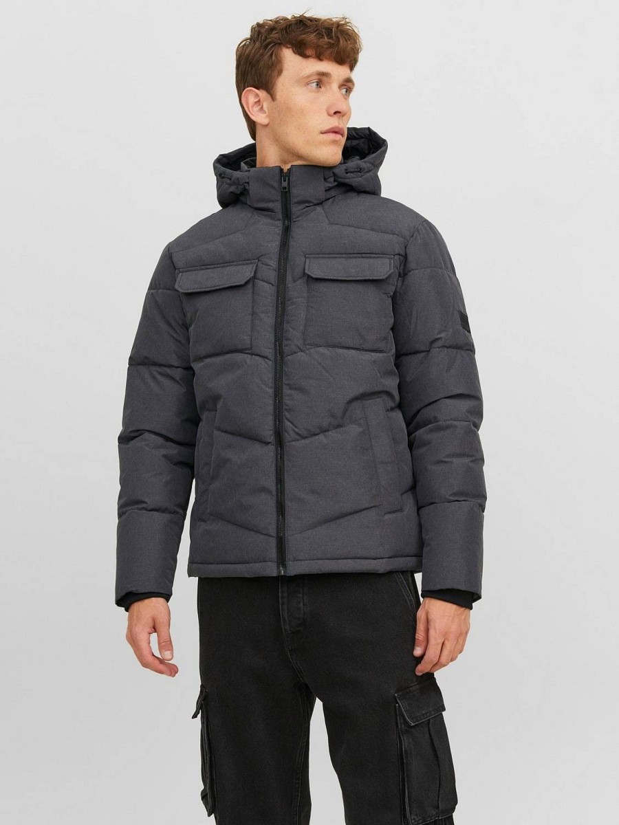 Uomo JACK & JONES Giubbotti E Cappotti | Manson Puffer Jacket - Piumino Con Cappuccio