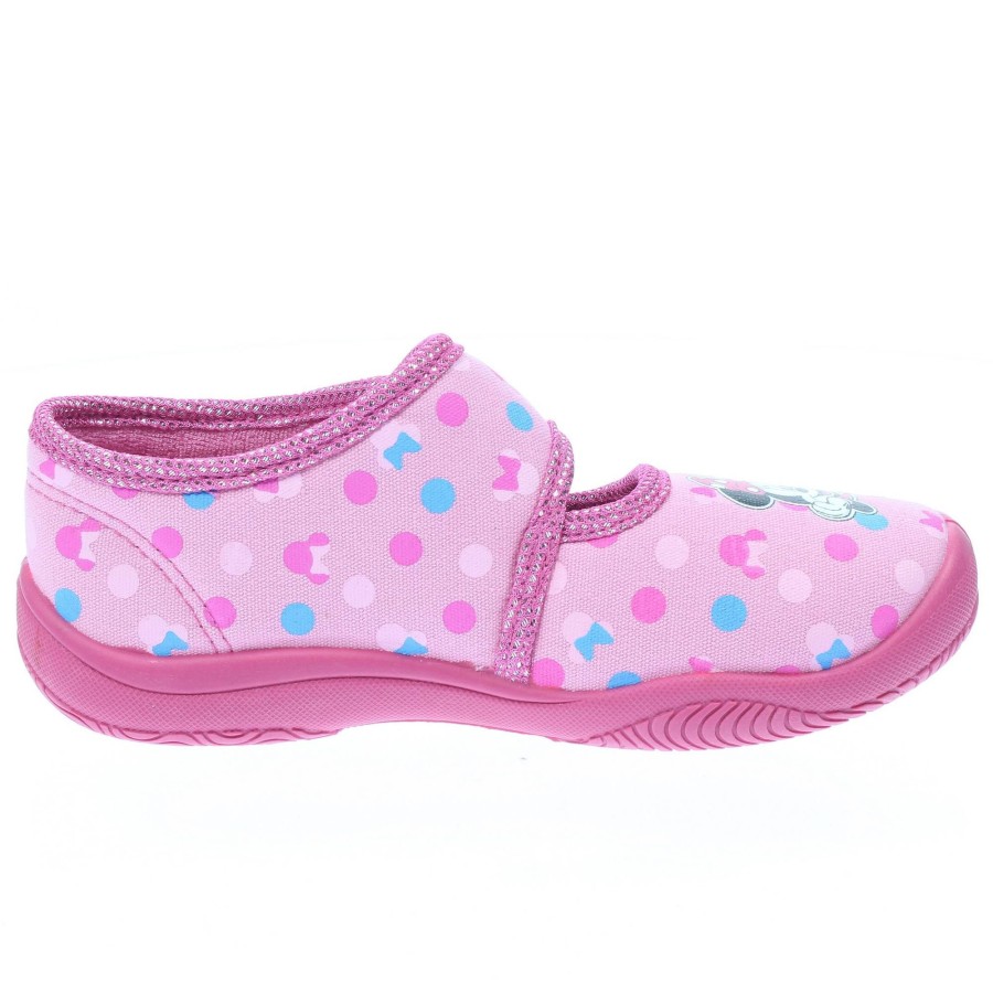 Junior DISNEY Pantofoline | Minnie Mouse - Scarpine Asilo Con Strappo