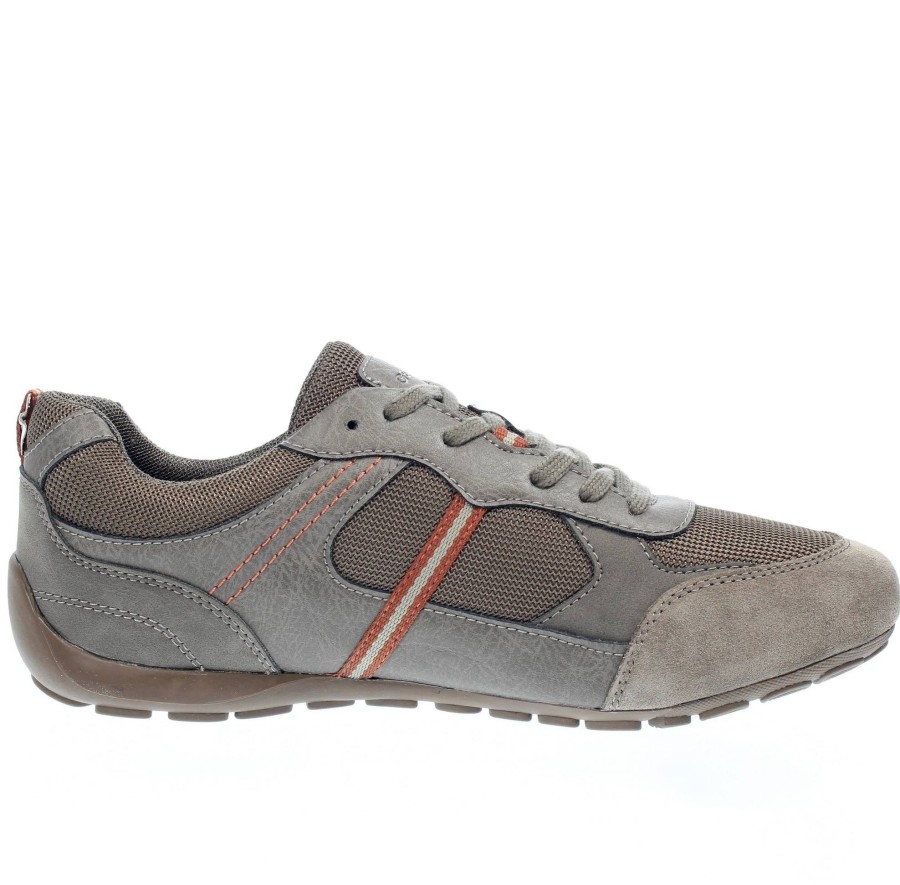 Uomo GEOX Sneakers | Ravex A - Sneakers Traspiranti In Mesh