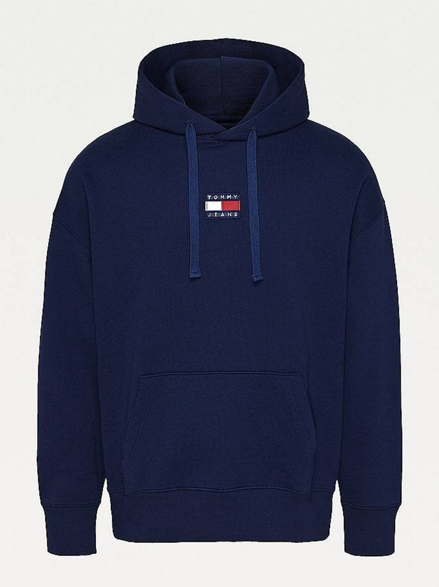 Uomo TOMMY HILFIGER Felpe | Tjm Tommy Badge Hoodie - Felpa Cappuccio