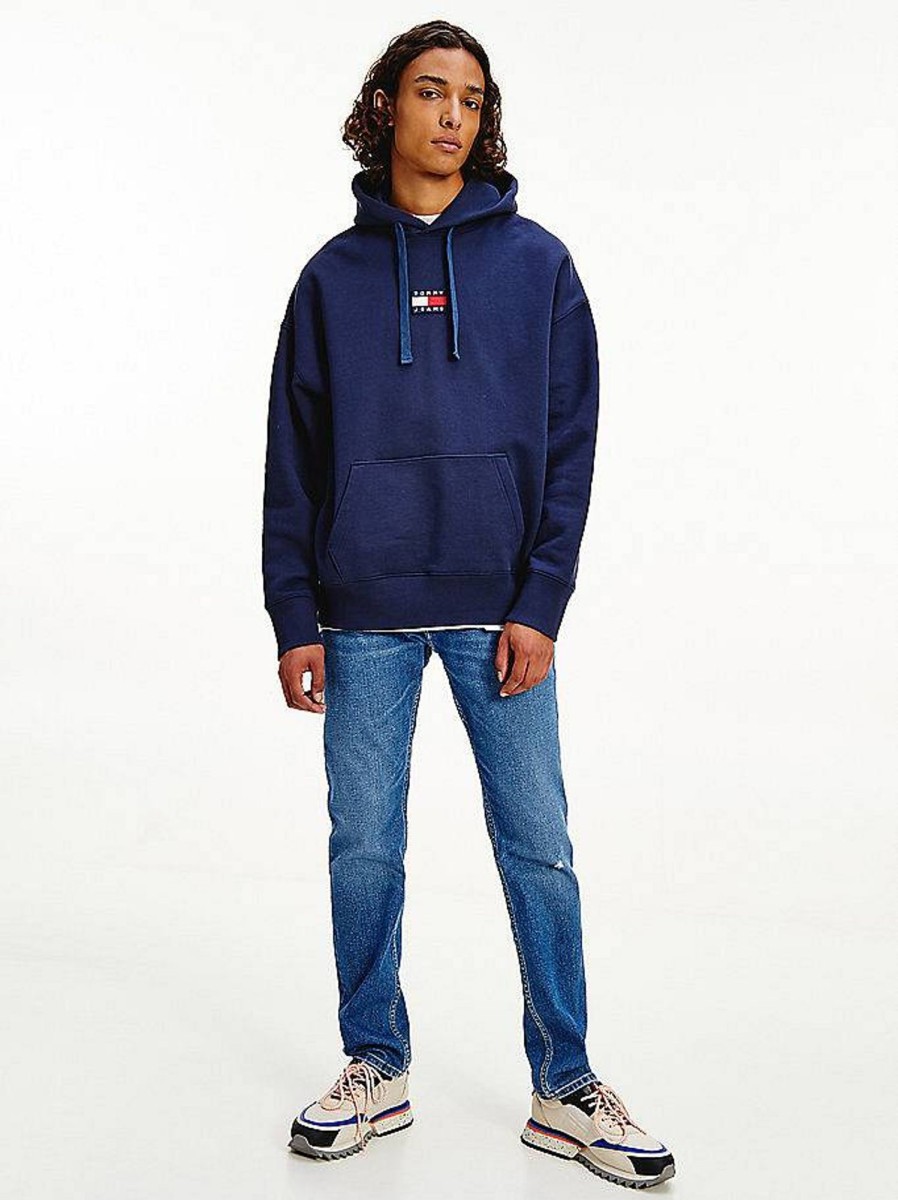 Uomo TOMMY HILFIGER Felpe | Tjm Tommy Badge Hoodie - Felpa Cappuccio