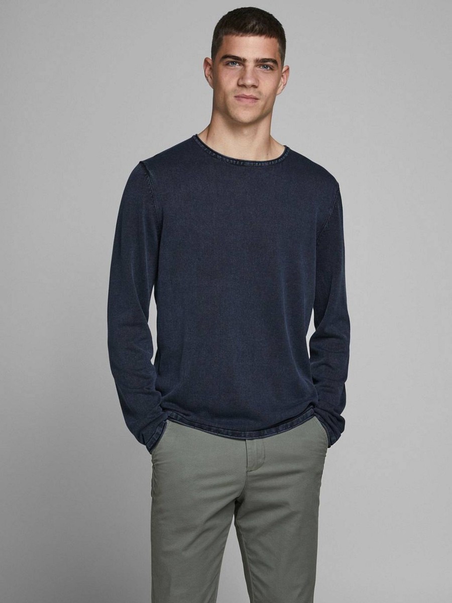 Uomo JACK & JONES Maglieria | Eleo Knit Crew Neck - Maglione Girocollo