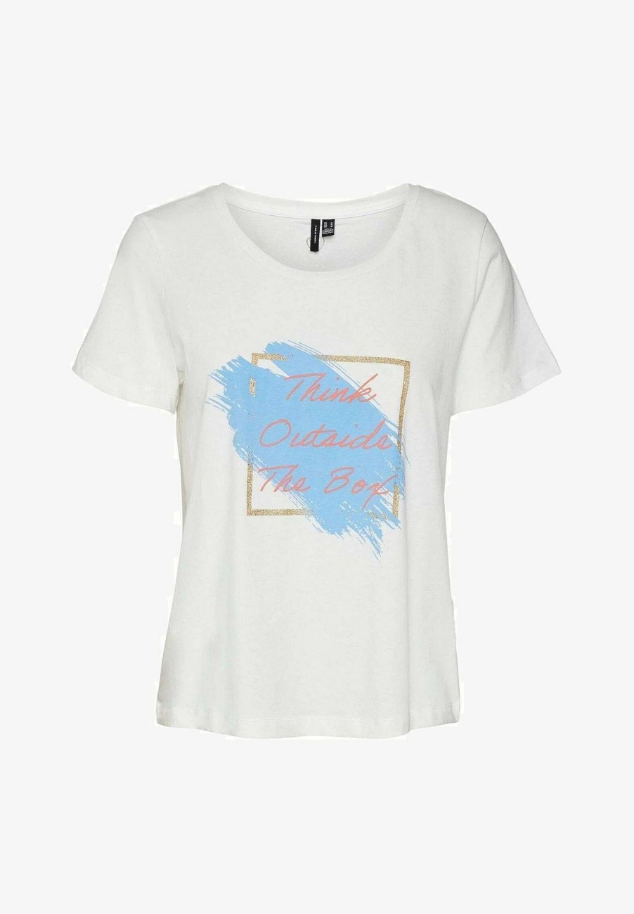 Donna VERO MODA T-Shirts | Vmpamala S/S O-Neck T-Shirt