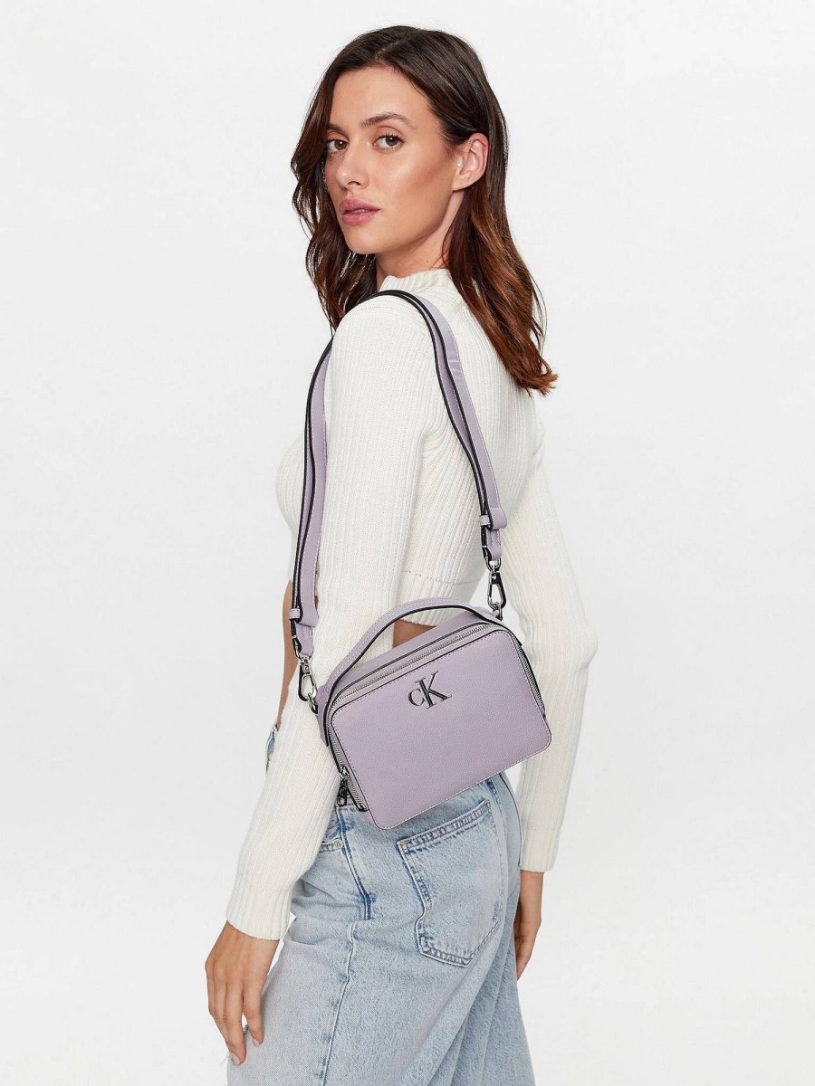 Donna CALVIN KLEIN JEANS Borse A Tracolla | Monogram Camera Bag - Borsa A Tracolla Con Logo