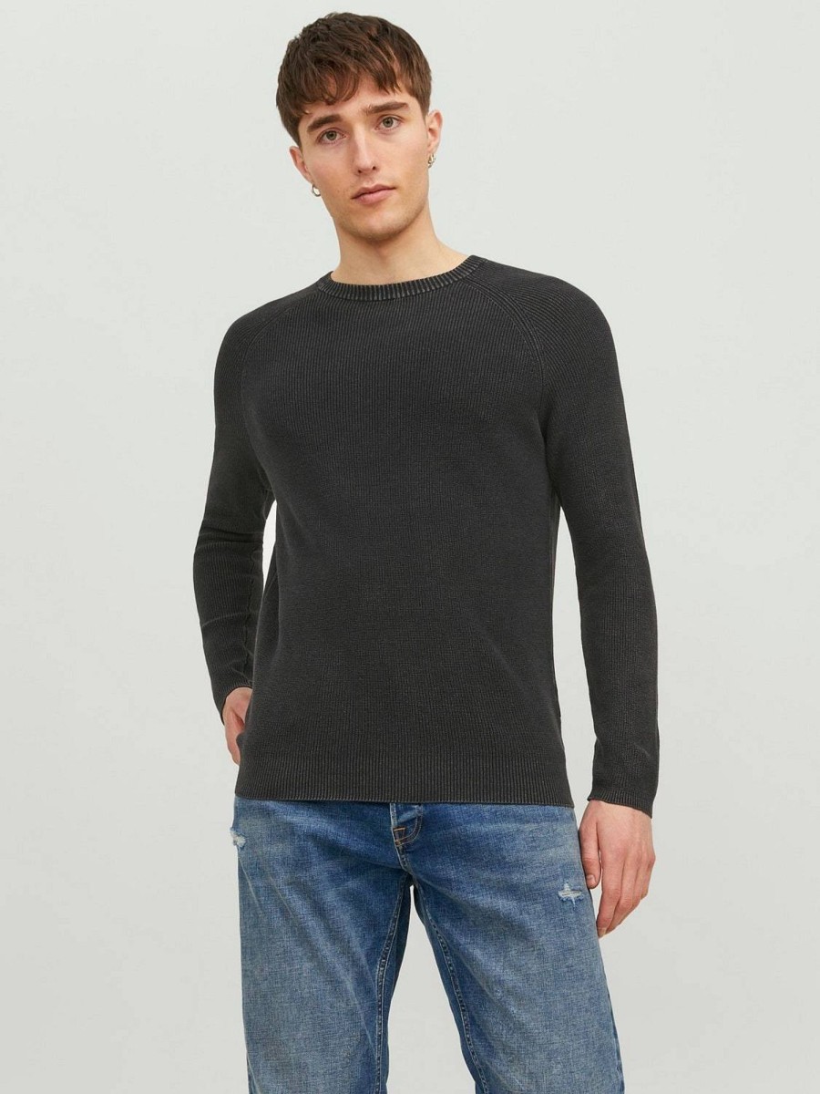 Uomo JACK & JONES Maglieria | Matt Knit Crew Neck - Pullover Girocollo