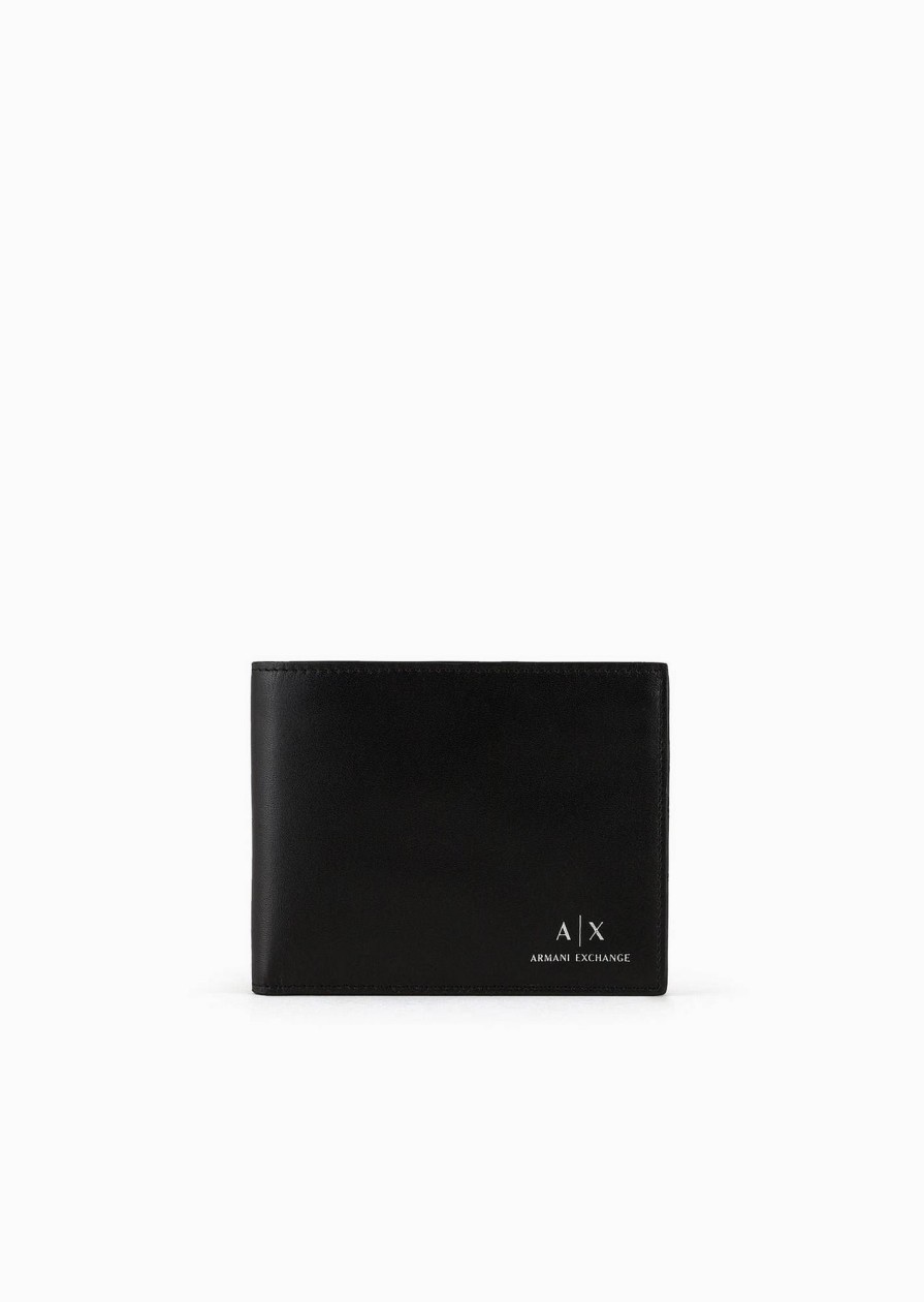 Uomo ARMANI EXCHANGE Portafogli | Wallet - Portafoglio In Pelle